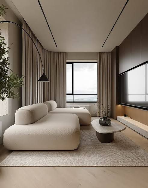 Modern interior design detail